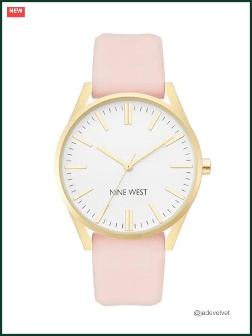 Women's Classic Analog Wrist Watch with Faux Leather Strap and Japanese Quartz